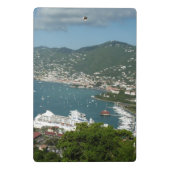 Harbor at St. Thomas US Virgin Islands ミニクリップボード (裏面)