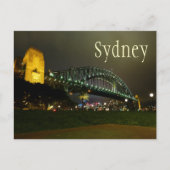 Harbor Bridge at Night, Sydney, Australia Postca ポストカード (正面)
