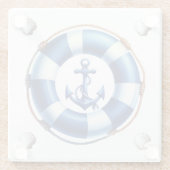 Harbor Charm! ガラスコースター (裏面)