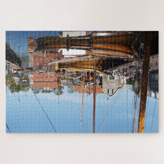 Harbor, Dutch village ジグソーパズル (横)