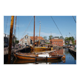 Harbor, Dutch village ポスター