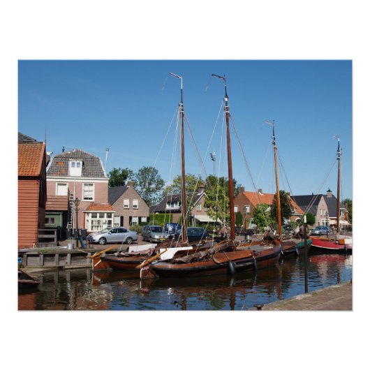 Harbor, Dutch village ポスター (正面)