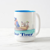 Harbor Tour ツートーンマグカップ (正面右)