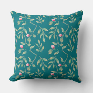 Harbour Blue Wedding Keepsake Throw Pillow クッション