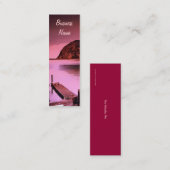Harbour Hues Bookmark名刺 スキニー名刺 (正面/裏面)