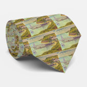 Harbour Port-en-Bessin High Tide by Georges Seurat ネクタイ (ロール)