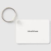 Harbour View of Staithes Village キーホルダー (裏面)