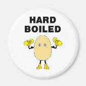 Hard Boiled Egghead Text マグネット (正面)