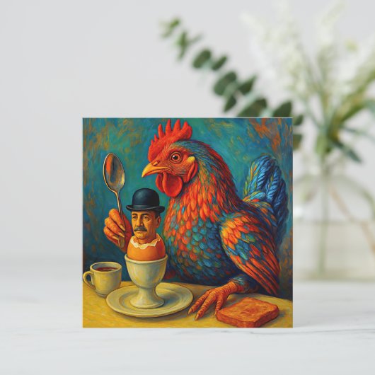 Hard-Boiled Human - Fowl Play at Breakfast カード (スタンド正面)