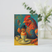 Hard-Boiled Human - Fowl Play at Breakfast ポストカード (スタンド正面)