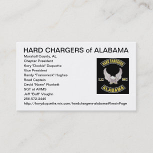 Hard Chargers LE MC コーリングカード
