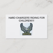 Hard Chargers LE MC コーリングカード (裏面)