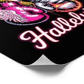 Hard Fought Hallelujah Boxing Gloves Faith  ポスター (角)