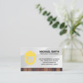 Hard Hat | Builder Engineer | Construction 名刺 (スタンド正面)