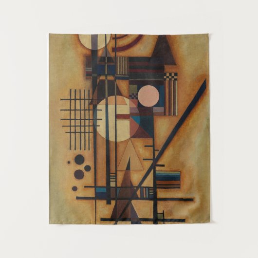 Hard in soft, 1927 by Wassily Kandinsky タペストリー (正面)
