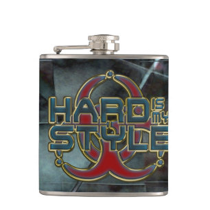 HARD is my STYLE + 背景画像 フラスク