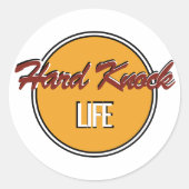 Hard Knock Life ラウンドシール (正面)
