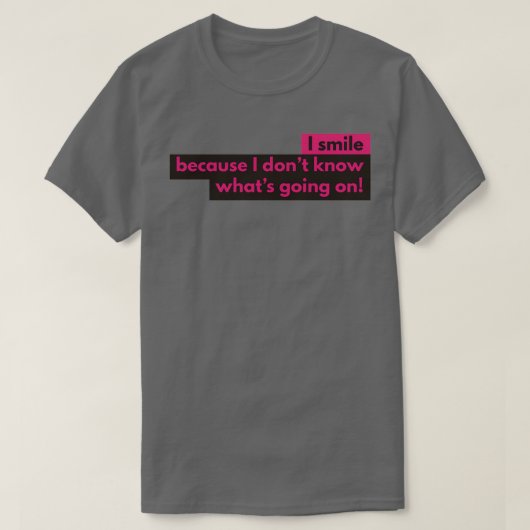 Hard of Hearing Typography Design Tシャツ (デザイン正面)