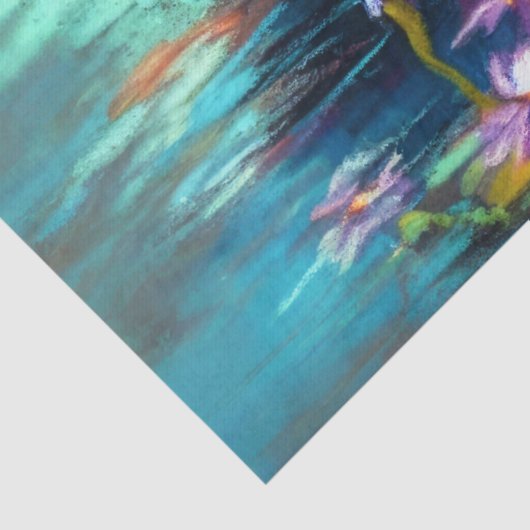 Hard Pastel Drawing Painting of a Mallard Duck 薄葉紙 (詳細)