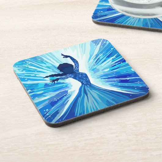 Hard plastic coaster コースター (左側)