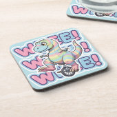 Hard plastic coaster コースター (左側)