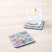 Hard plastic coaster コースター (右側)