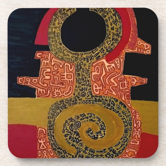 Hard plastic coaster コースター (正面)