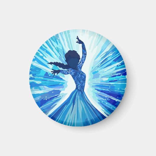 Hard plastic coaster マグネット (正面)