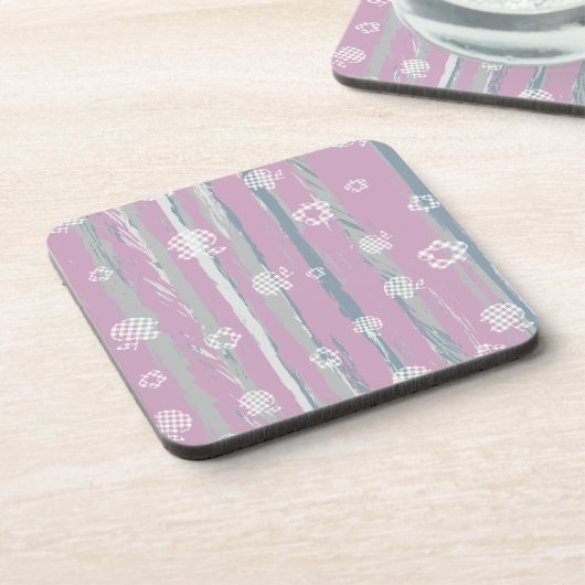 Hard Plastic Coaster – Gingham Orchard コースター (左側)