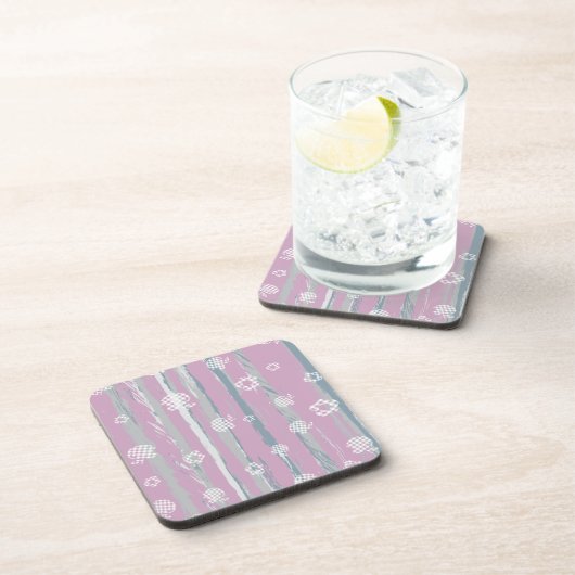 Hard Plastic Coaster – Gingham Orchard コースター (右側)
