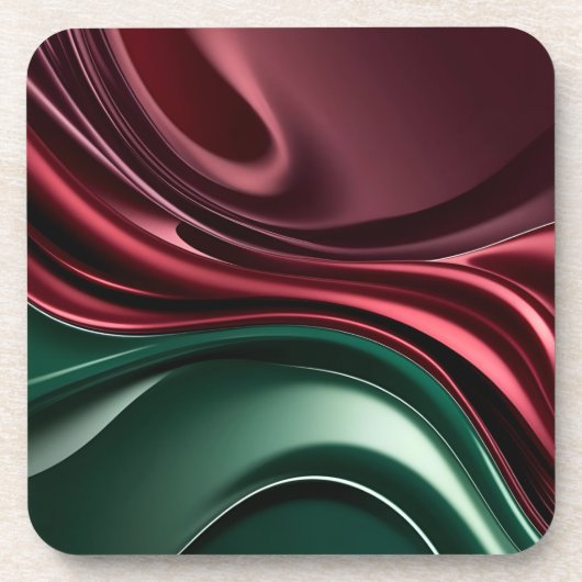 Hard plastic coaster in stylish graphic コースター (正面)