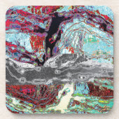 Hard Plastic Coaster – Strata Pulse コースター (正面)