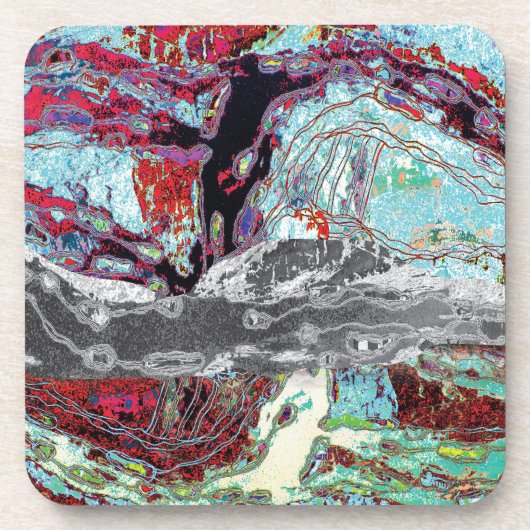 Hard Plastic Coaster – Strata Pulse コースター (正面)