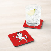 Hard plastic coaster with flag of Kent County コースター (右側)