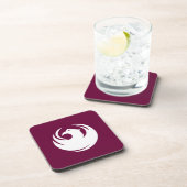 Hard plastic coaster with flag of Phoenix City コースター (右側)