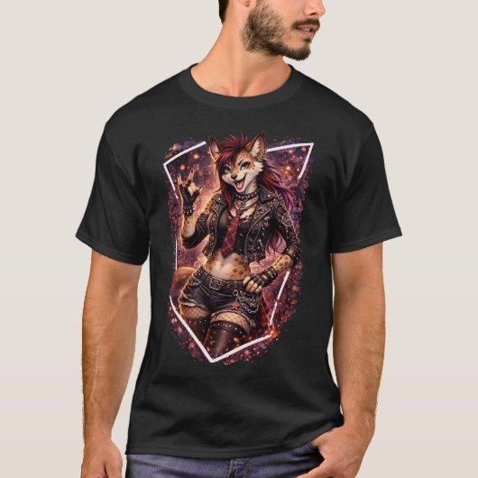 hard rock punk tシャツ (正面)