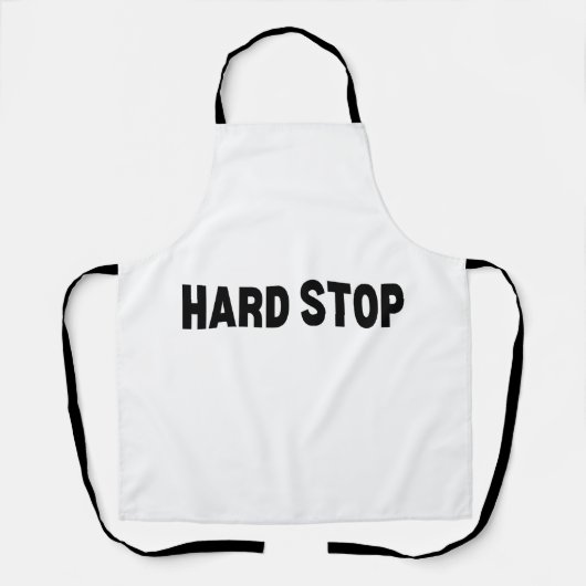 Hard Stop | Professional Studio  エプロン (正面)