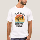 Hard Work, Honest Living – Labor Day Pride Tシャツ (正面)