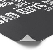 Hard Work Pays Off Dreams Come True Funny Quotes ポスター (角)