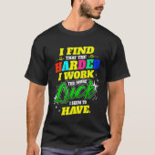 Hard Work Test Day Testing  for Women Teachers Tシャツ (正面)