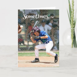 HARDBALL ENCOURAGEMENT CARD サンキューカード