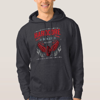 Hardcore Biker Red t-shirt パーカ