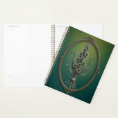 Hardcover Notebook with Surreal Gladiolus プランナー手帳 (ディスプレー)