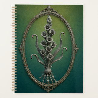 Hardcover Notebook with Surreal Gladiolus プランナー手帳