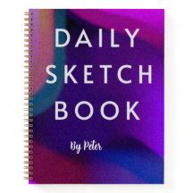 Hardcover Sketchbook with bright colors