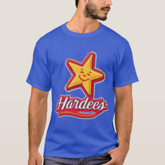 Hardeesバーガーのレトロなデザイン Tシャツ