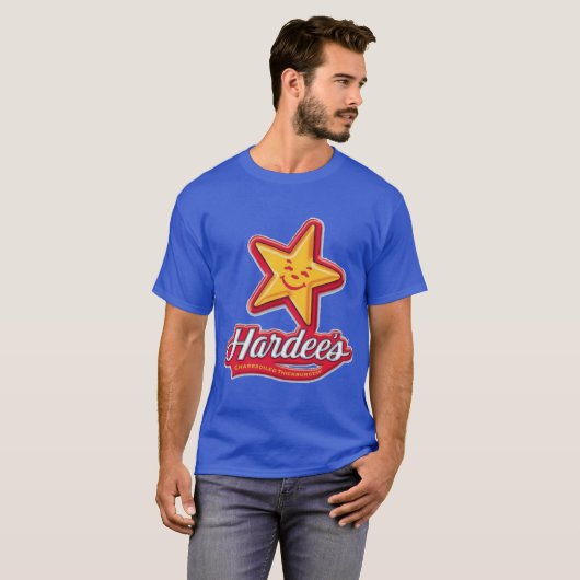 Hardees Burger vintage Tシャツ (正面フル)