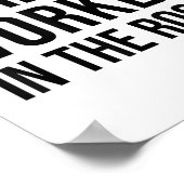 Hardest Worker In The Room ,workout Motivation Shi ポスター (角)