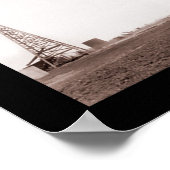 Hardin, TX油ウェルズ写真1919 ポスター (角)