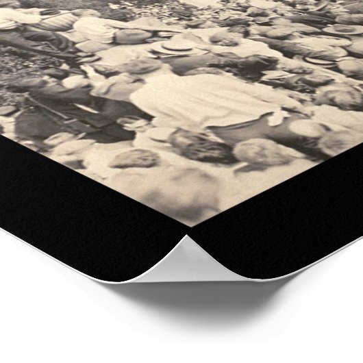 Harding大統領葬儀写真1923 ポスター (角)